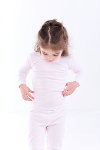 Toddler Pajamas Pink detail