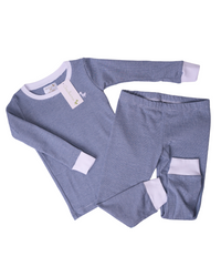 Toddler Pajamas Blue detail